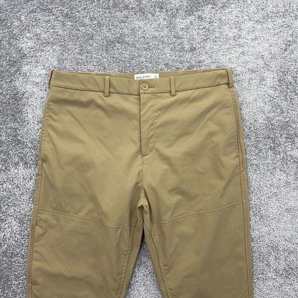 Hill City Pants Mens 36x32 Beige Utility Trail Pant Tech Chino Brown 396407 - Picture 5 of 14